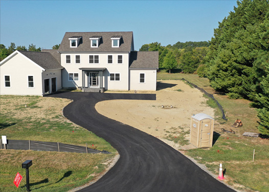 Asphalt paving in Easton, MD.