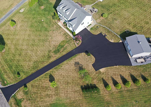 Asphalt paving in Maryland.